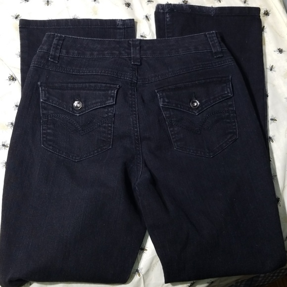 Nine West black 6/27 short jeans - Picture 5 of 11